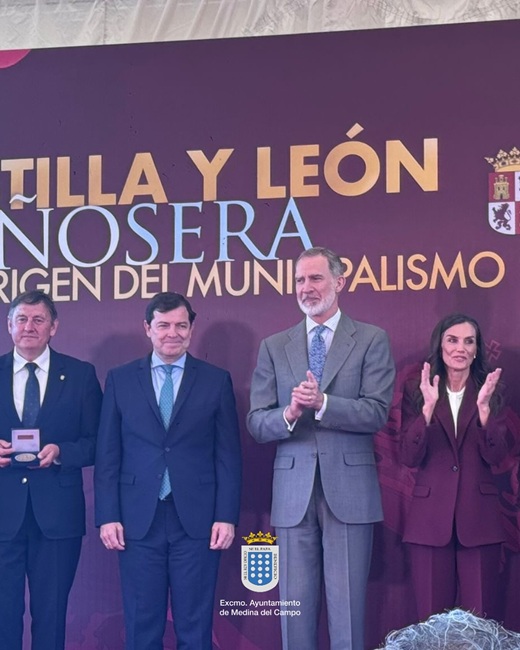 El Alcalde de Medina del Campo participa en los actos del 1200 Aniversario del Fuero de Brañosera, cuna del municipalismo en España.